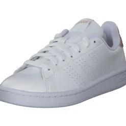 Adidas Core Advantage W, Sneakers Low, Damen, Weiß (Weiß/Beige)