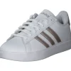 Adidas Core Grand Court 2.0 W, Sneakers Low, Damen, white