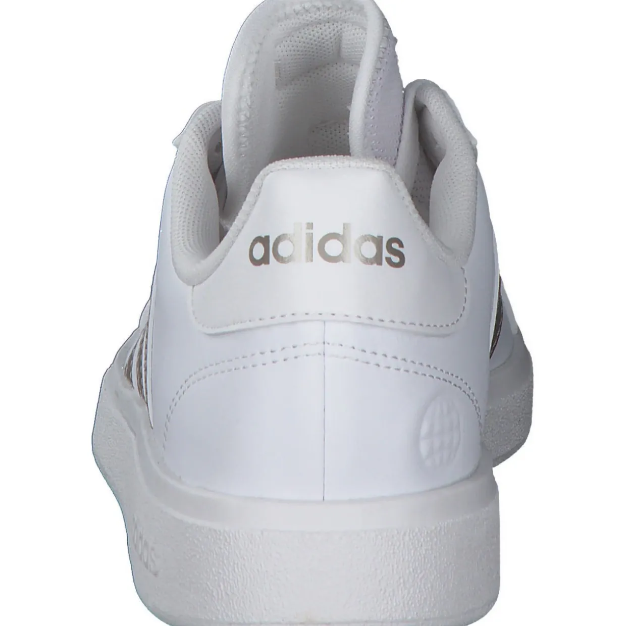 Adidas Core Grand Court Base 2 W, Sneakers Low, Damen, weiß / gold