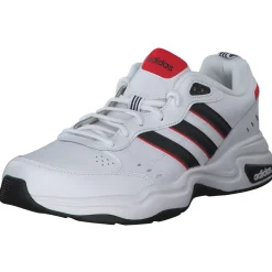 Adidas Core Strutter M, Sneakers Low, Herren, Weiß/Blau/Rot