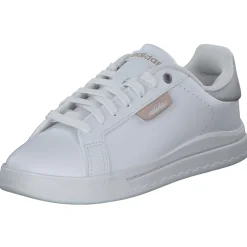 Adidas Court Silk, Sneakers Low, Damen, white/taupe met