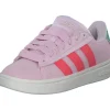 Adidas Grand Court Alpha 00s W, Schnürschuhe, Damen, CLPINK/LUCRED/COUGRN