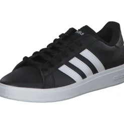 Adidas Grand Court Base 2.0 W, Schnürschuhe, Damen, black/white/black