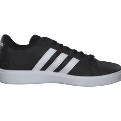 Adidas Grand Court Base 2.0 W, Schnürschuhe, Damen, black/white/black