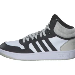 Adidas Hoops 3.0 MID K, Stiefel, Kinder, ftwr white/core black/halo sil