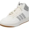 Adidas Hoops 3.0 MID W, Sneakers High, Damen, white/grey/gum4