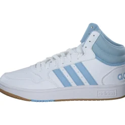 Adidas Hoops 3.0 MID W, Sneakers High, Damen, white/clear sky/gum
