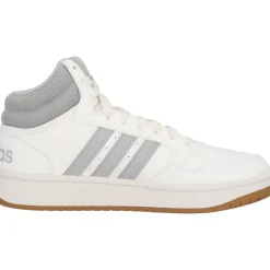 Adidas Hoops 3.0 MID W, Sneakers High, Damen, white/grey/gum4