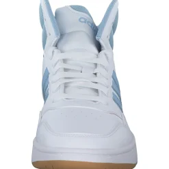 Adidas Hoops 3.0 MID W, Sneakers High, Damen, white/clear sky/gum
