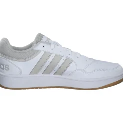 Adidas Hoops 3.0 W, Sneakers Low, Damen, white/crystal white/gum
