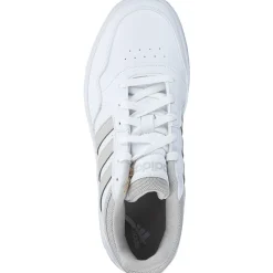 Adidas Hoops 3.0 W, Sneakers Low, Damen, white/crystal white/gum
