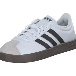 adidas ID3714 VL Court Base, Schnürschuhe, Damen, FTWWHT/CBLACK/GREONE