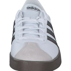 adidas ID3714 VL Court Base, Schnürschuhe, Damen, FTWWHT/CBLACK/GREONE