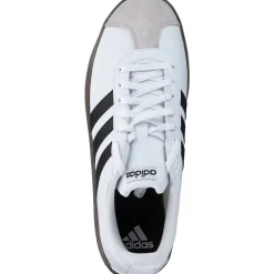adidas ID3714 VL Court Base, Schnürschuhe, Damen, FTWWHT/CBLACK/GREONE