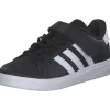 adidas IE5995 Grand Court 2.0 EL C, Slipper (Kinder), Kinder, CBLACK/FTWWHT/CBLACK