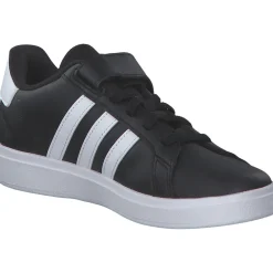 adidas IE5995 Grand Court 2.0 EL C, Slipper (Kinder), Kinder, CBLACK/FTWWHT/CBLACK