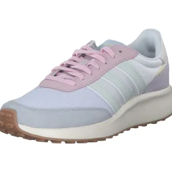 adidas IE3804 Run 70s, Schnürschuhe, Damen, white/crystal jade/halo blue