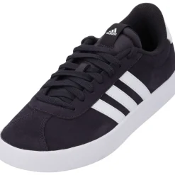 adidas IF4471 VL Court 3.0, Schnürschuhe, Damen, black/white/black