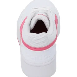 adidas IG6114 Hoops 3.0, Schnürschuhe, Damen, white/pink fusion