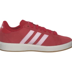 adidas IH6190 Grand Court Base 00, Schnürschuhe, Damen, better scarlet/clearpink/white