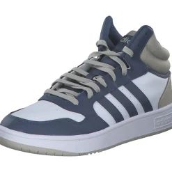 adidas IH0158 HOOPS 3.0 MID, Stiefel, Herren, Weiß Blau