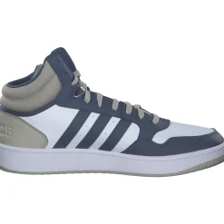 adidas IH0158 HOOPS 3.0 MID, Stiefel, Herren, Weiß Blau