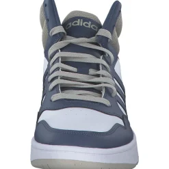 adidas IH0158 HOOPS 3.0 MID, Stiefel, Herren, Weiß Blau