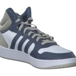 adidas IH0158 HOOPS 3.0 MID, Stiefel, Herren, Weiß Blau