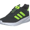 adidas IH4852 X_PLRPath K, Sportschuhe, Kinder, carbon/lucid lemon/ftwr white
