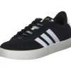 Adidas VL Court 3.0 W, Schnürschuhe, Damen, black/white/gold met