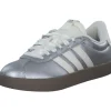 Adidas VL Court 3.0 W, Schnürschuhe, Damen, SILVMT/OWHITE/GUM5