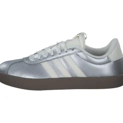 Adidas VL Court 3.0 W, Schnürschuhe, Damen, SILVMT/OWHITE/GUM5