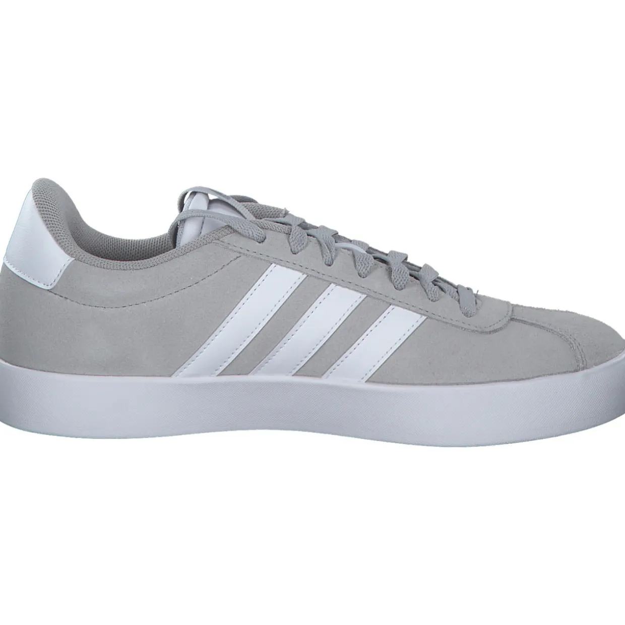 Adidas VL Court 3.0 W, Schnürschuhe, Damen, grey two/white/silver met