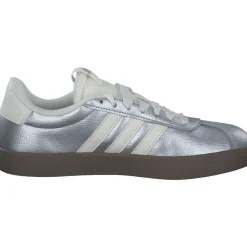 Adidas VL Court 3.0 W, Schnürschuhe, Damen, SILVMT/OWHITE/GUM5