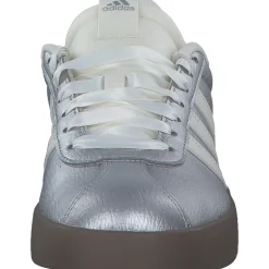 Adidas VL Court 3.0 W, Schnürschuhe, Damen, SILVMT/OWHITE/GUM5