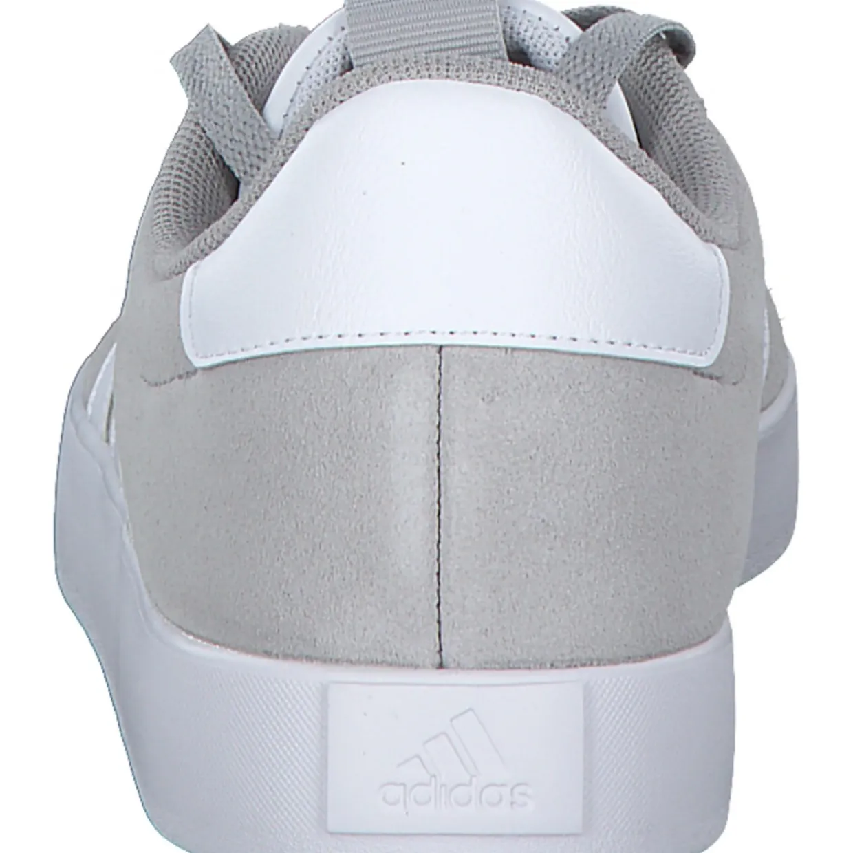 Adidas VL Court 3.0 W, Schnürschuhe, Damen, grey two/white/silver met