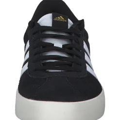 Adidas VL Court 3.0 W, Schnürschuhe, Damen, black/white/gold met