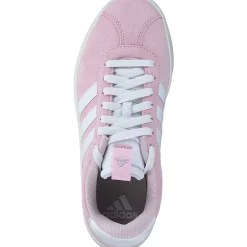 Adidas VL Court 3.0 W, Schnürschuhe, Damen, CLPINK/FTWWHT/OWHITE