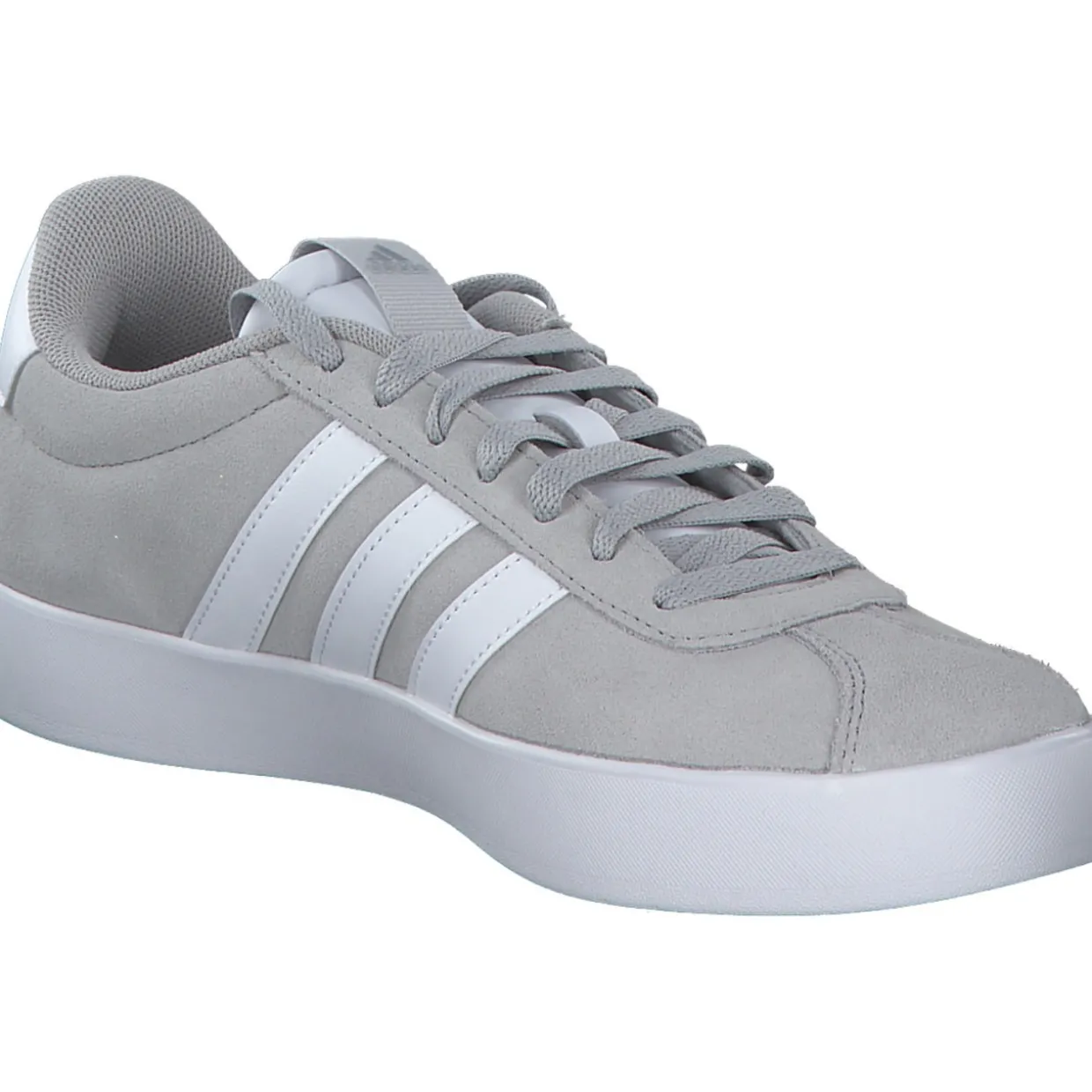 Adidas VL Court 3.0 W, Schnürschuhe, Damen, grey two/white/silver met