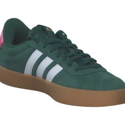 Adidas VL Court 3.0 W, Schnürschuhe, Damen, CGREEN/FTWWHT/PULMAG
