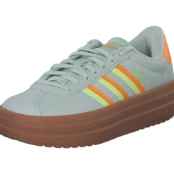 Adidas VL Court Bold W, Schnürschuhe, Damen, LINGRN/CREORA/HIREYE
