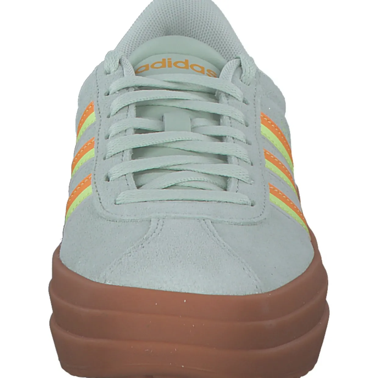 Adidas VL Court Bold W, Schnürschuhe, Damen, LINGRN/CREORA/HIREYE