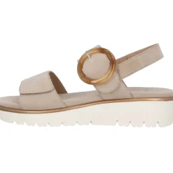 Ara Bilbao 33505, Keilsandaletten, Damen, Beige