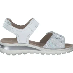 Ara Tampa 47209, Keilsandaletten, Damen, NEBBIA WEISS