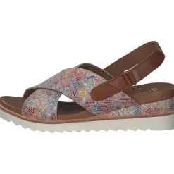 Ara Valencia 28206, Klassische Sandalen, Damen, multi cognac