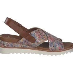 Ara Valencia 28206, Klassische Sandalen, Damen, multi cognac