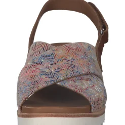 Ara Valencia 28206, Klassische Sandalen, Damen, multi cognac