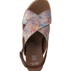 Ara Valencia 28206, Klassische Sandalen, Damen, multi cognac