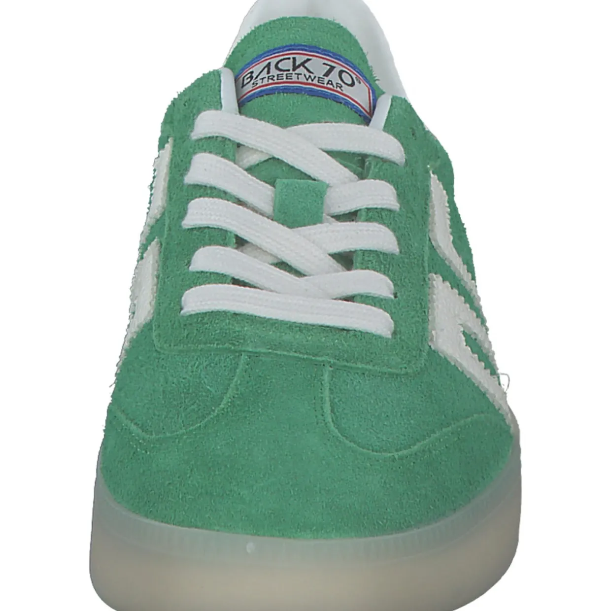 Back 70 Boston 2505, Schnürschuhe, Damen, greeen/white