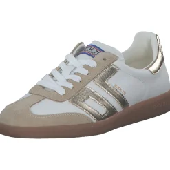 Back 70 Cloud 2505, Schnürschuhe, Damen, white/metallic gold